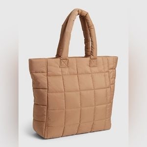 Puffer tote bag